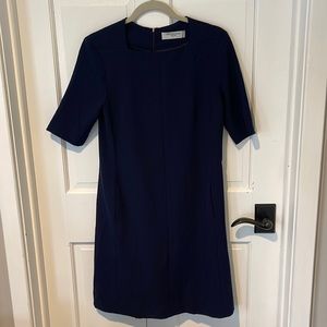 MM LaFleur Emily Dress Galaxy Blue 6
